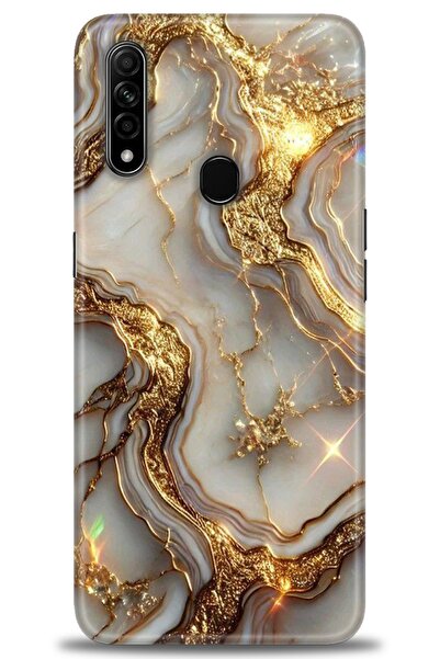 OPPO A31 Uyumlu Kılıf HD Baskılı Kapak - Tasarım Silikon Kılıf - 313