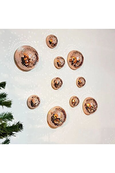 ElyxStore Kare Bronz Cam Mozaik Fayans Çıkartmaları – Kendinden Yapışkanlı Aynalı Dekor Panel 30x30 cm