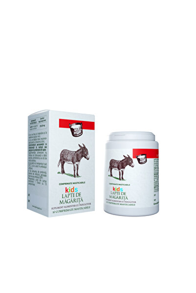 LAPTE MAGARITA LAPTE DE MAGARITA KIDS SUPLIMENT ALIMENTAR COMPRIMATE MASTICABILE 10 TABLETE