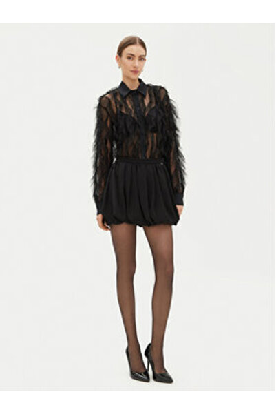 Imperial Γυναικείο Πουκάμισο C9990033S Μαύρο