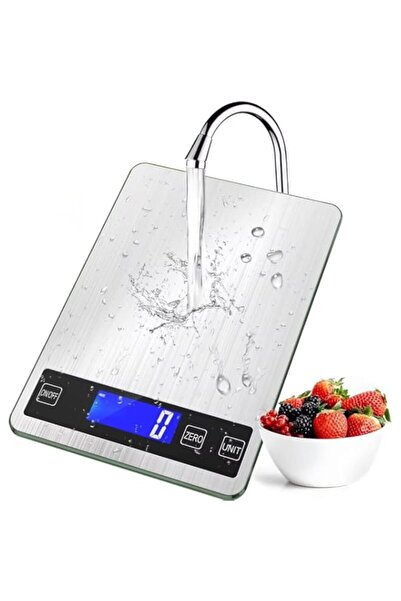 Generic ميزان مطبخ رقمي من بارلبرد، وزن 22 رطلاً، جرام وأونصة لطهي الطعام