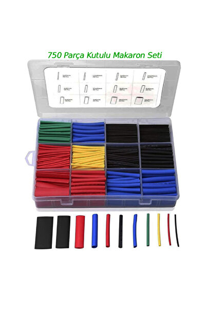 DevreBahcesi 750 Parça Renkli Kutulu Makaron Seti