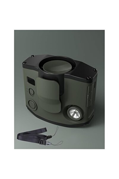 Generic Portable Waist Clip Fan with LED Display and Light, Small Belt Fan with Dual Clips and Lanyard, Pers