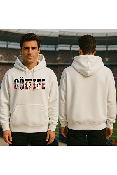 Bestteks GÖZTEPE BASKILI UZUN KOL KAPŞONLU