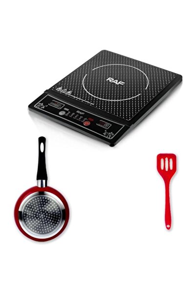 Generic طباخ الأشعة تحت الحمراء الرقمي مع لوحة سيراميك 2000 واط، مقلاة وملعقة...