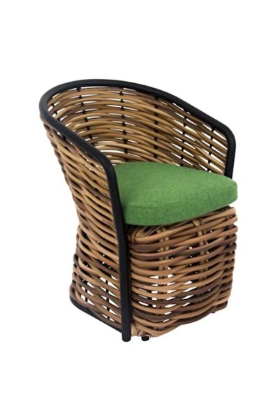 Maison Mex Mobilier de grădină/terasă COCOON L.83 L.60 H.63 natural/verde
