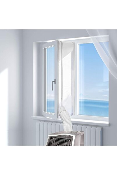 Generic قماش HOOMEE 300 سم لسد نوافذ مكيف الهواء المحمول ومجفف الملابس - يعمل...