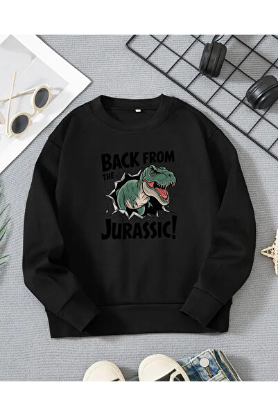 haha Erkek Çocukları için Spider Man Baskılı Uzun Kollu T-shirt