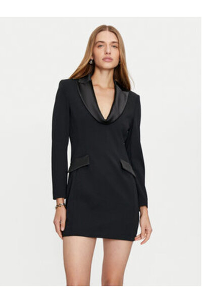 Imperial Γυναικείο Φόρεμα Κοκτέιλ AFAWIAW Μαύρο