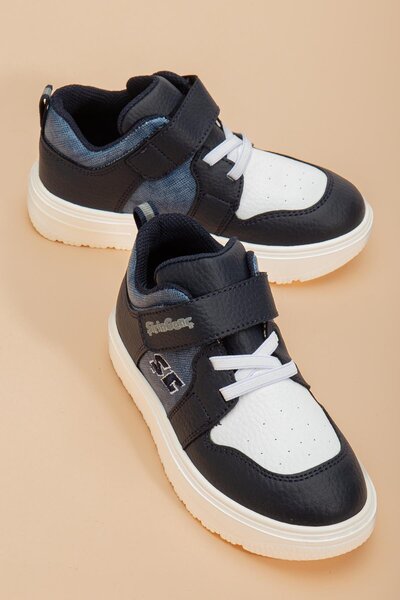 Dilimler Ayakkabı Şirinbebe Şiringenç Boys' Sports Shoes Orthopedic Navy Blue Velcro