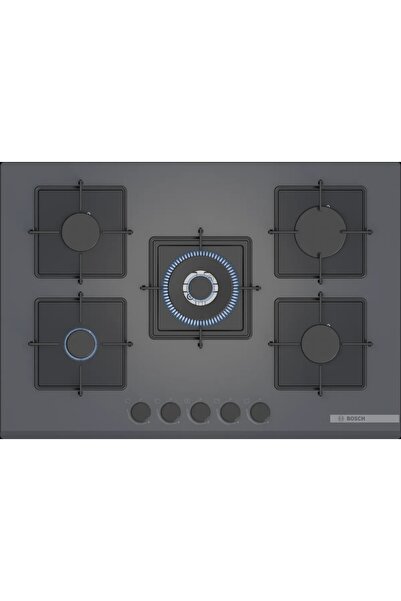 Bosch Gri 3 lü Ankastre Set (HUA736EN0T-PNQ7B9P30O-DWK67PJ70T ) Buhar Destekli - Pişirme Matı ile