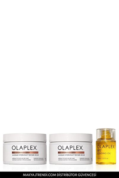 Olaplex Double The Moisture Treatment Kit - Kalın Telli Saçlar İçin Bağ Güçle...