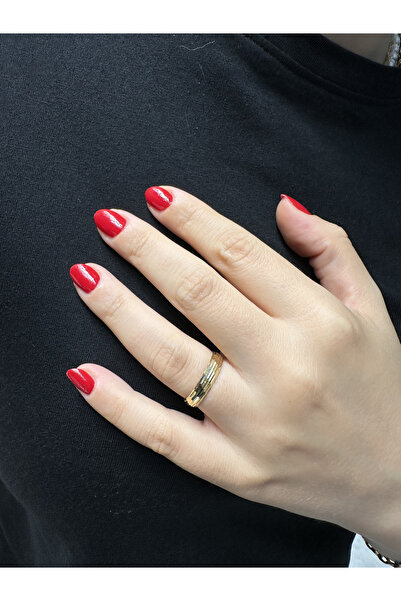 Recep Turan Kuyumculuk 14 Ayar Taşsız Şerit Alyans