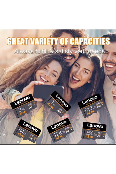 Generic بطاقة ذاكرة Micro SD بسعة 2 تيرابايت - تخزين عالي السرعة وموثوق لجميع الأجهزة