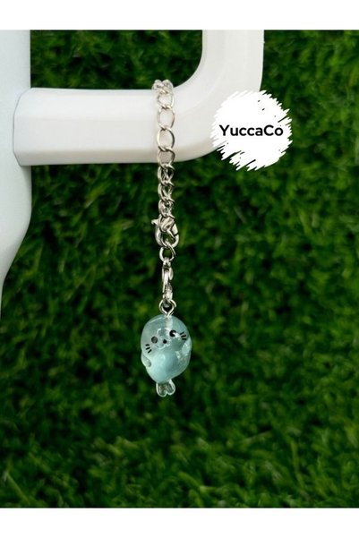 YuccaCo Accessorize Your Life Karanlıkta Parlayan Fok Balığı Termos Süsü/Term...