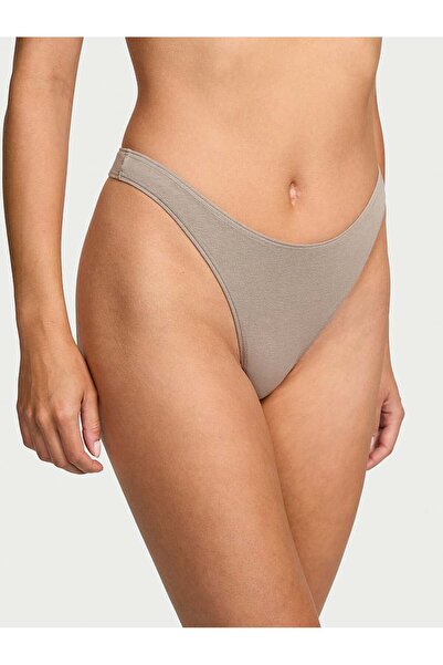 Victoria's Secret Esnek Pamuklu Derin Bacak Kesim Scoop Tanga