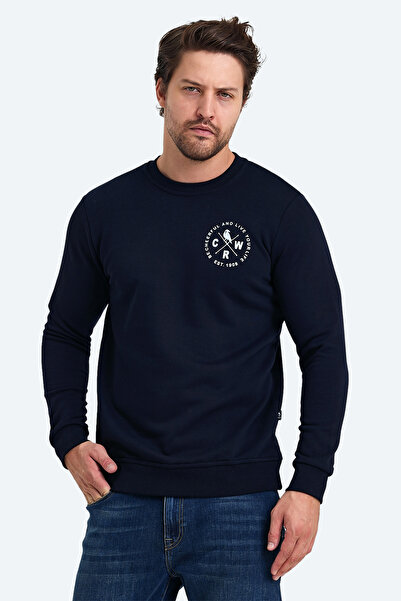 The Crow LIFE Чоловічий синій світшот