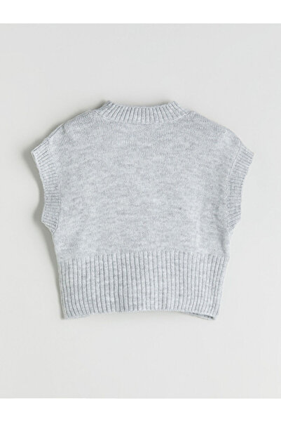 LC Waikiki Sparkling Choices from Shining Store | Half Turtleneck Girls' Knitwear Sweater