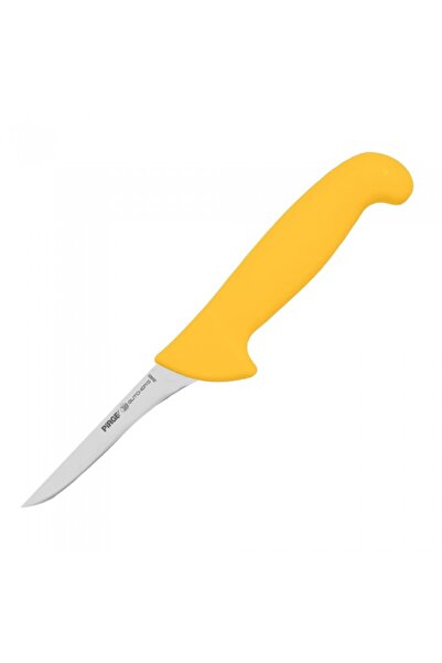 PİRGE BUTCHER'S 10cm boning butcher knife, stainless steel, yellow handle