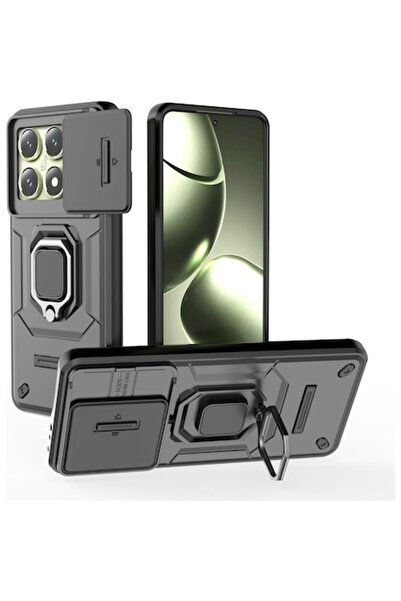 OEM Θήκη τηλεφώνου Xiaomi 14T 5G, 2 σε 1, μαύρη, ανθεκτική στους κραδασμούς