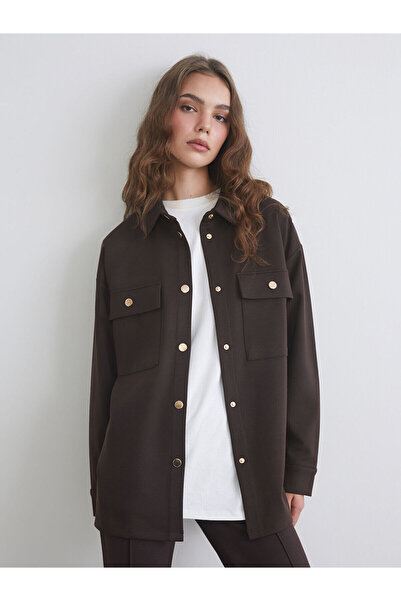 LC Waikiki Vizyon Yeni Sezon Oversize Kadın Gömlek Tunik