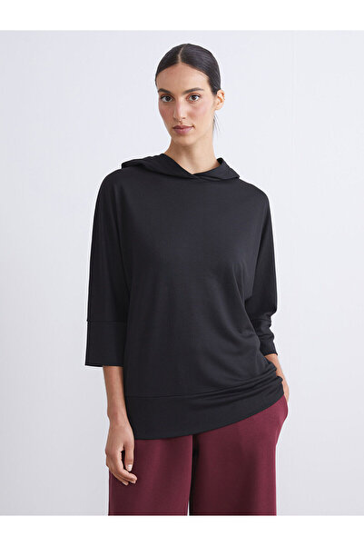 LC Waikiki Γυναικείο φούτερ με κουκούλα Özmarka Νέας Σεζόν