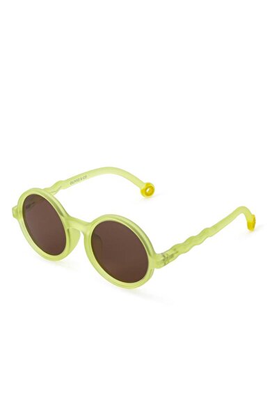 OLIVIO CO Olivio&Co Classic Round Junior Güneş Gözlüğü - Lime Green