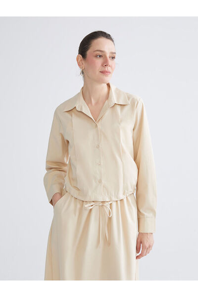 LC Waikiki New Season Poplin Women's Shirt