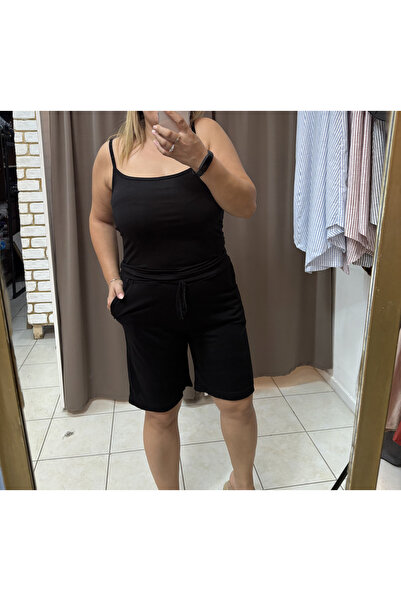 TUBA TOPTAŞ Penye Cepli Şort