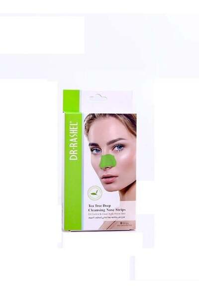 DR.RASHEL شرائط دكتور راشيل للأنف بخلاصة شجرة الشاي للتنظيف العميق، 6 شرائط