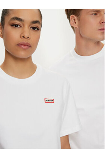 Hunter Unisex T-Shirt HARU0006242 Λευκό