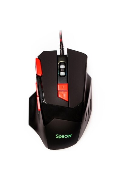 Spacer MOUSE Gaming SP-GM-02 wired, optical, RGB LED