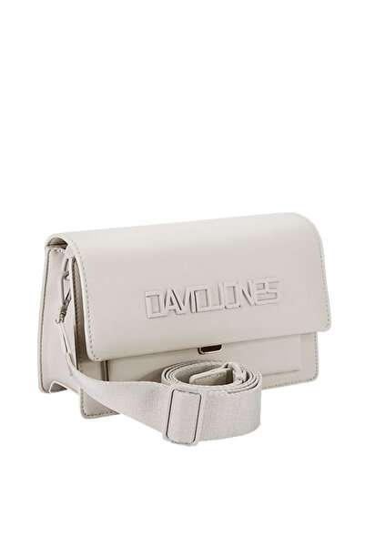 David Jones B-CM7508 15 μικρή τσάντα σε ανοιχτό μπεζ χρώμα