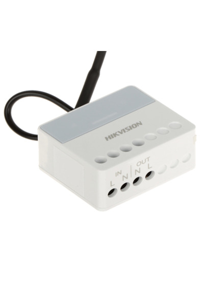 Hikvision Modul releu AX PRO DS-PM1-O1H-WE, 1 x iesire NO/NC