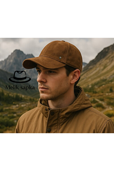 Melik şapka Original Nubuck Leather Hat