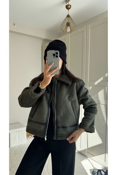 Sindimoda Bellina pluș Palton căptușit 6529