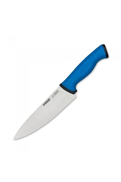 PİRGE Professional chef's knife, stainless steel DUO 19cm, blue handle