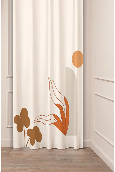 GREENDECOR ستارة خلفية أنيقة بتصميم خاص مطبوعة رقميًا (ذات جناح واحد) بنمط بو...