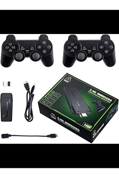 Generic Wireless Game Console 2.4G HD Arcade Game Retro Game Console Wireless Gamepad Controller 64G