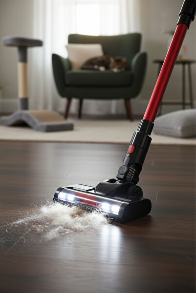 ROBO HIKİNG Serisi Şarjlı Dikey Süpürge Siyah