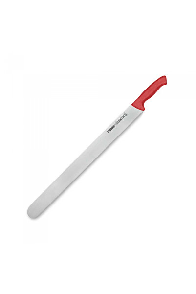 PİRGE Professional stainless steel shawarma knife 55cm, red handle