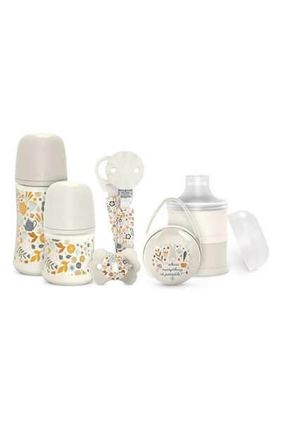 Suavinex Wonderland 6-Piece Baby Set in Beige