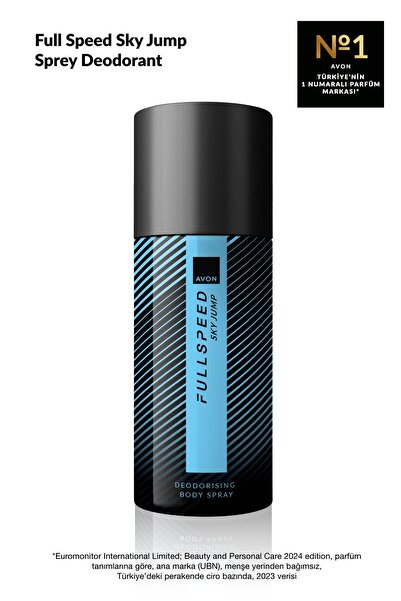 AVON Full Speed Sky Jump Sprey Deodorant 150ml