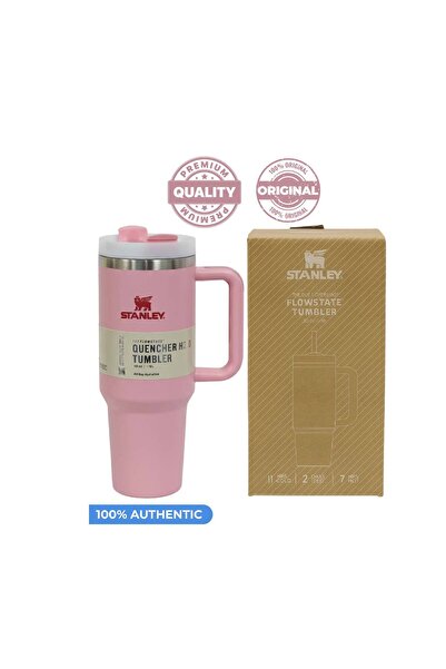 Stanle Stanley Quencher H2.0 Flow State Stainless Steel Vacuum Insulated Tumbler with Lid & Straw, 40oz