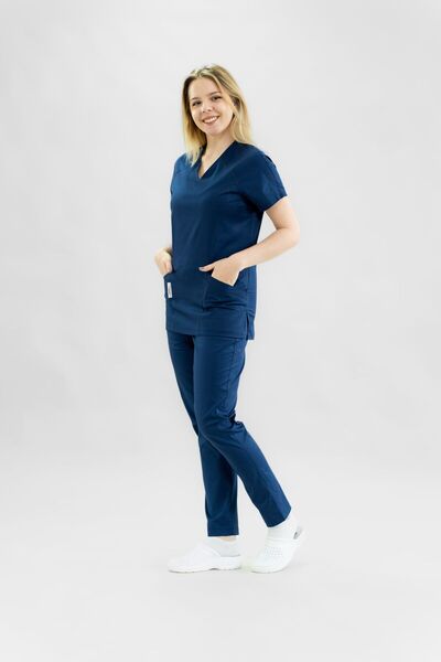 Masstex MEDICAL SWEATSHIRT CAMI, NAVY BLUE