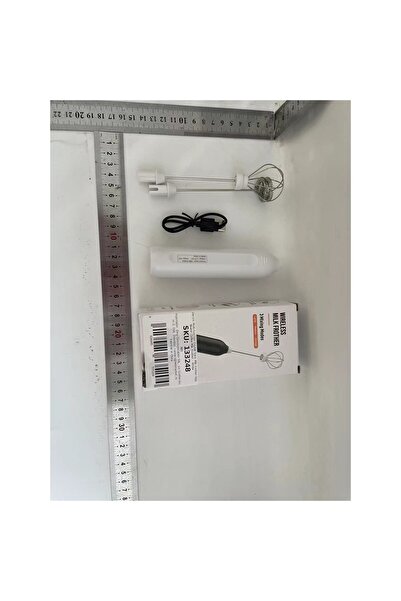 Flippy Αφρογαλάκτωμα, Flippy, Θερμομονωμένη λαβή, Ανοξείδωτο ατσάλι, Εύκολο στη χρήση, 2 αξεσουάρ, Λευκό