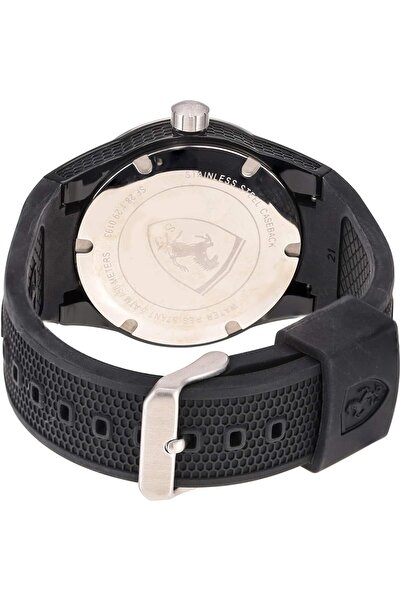 Scuderia Ferrari Ferrari Scuderia RedRev T Chrono White Dial Silicone Band Watch