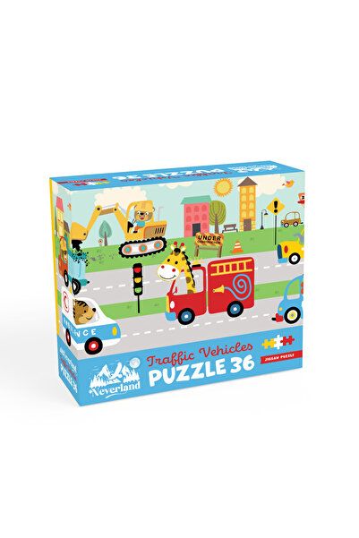 Neverland 36 PARÇA - TRAFFIC VEHICLES (TRAFİK TAŞITLARI)