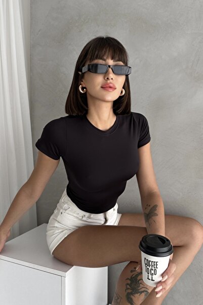 New Now Modal Fabric Circular Neck Half Sleeve Blouse