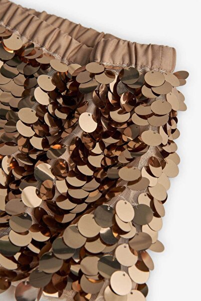 Boboli Kız Çocuk Parlak Pullu Etek